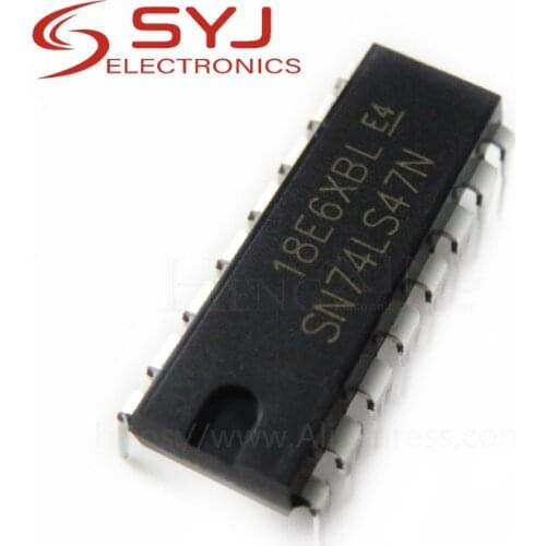 1pcs/lot HD74LS47P SN74LS47N 74LS47N DIP-14 In Stock