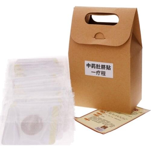 30pcs Chinese Medicine Weight Loss Sticker Magnetic Slim Detox Adhesive Sheet Fat Burning Slimming Diets Slim Patch Pads ldetox