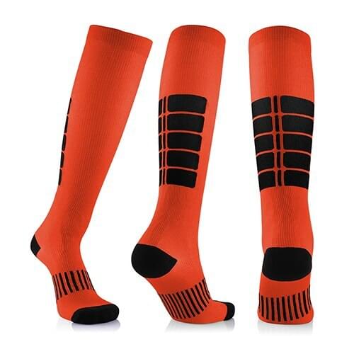 6 Colors Antifatigue Unisex Compression Socks Medical Elastic Varicose Veins Leg Relief Pain Knee High Stockings 1 Pair