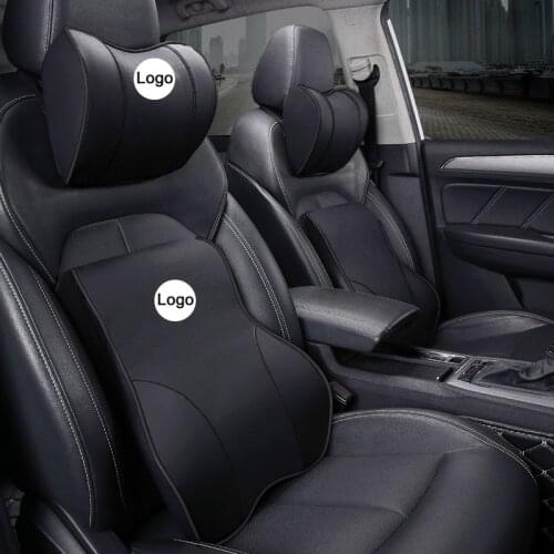 Car Neck Pillows Lumbar Support For cars Comfortable Universal Single Headrest Fit Most Auto Accessories Memory Foam X25