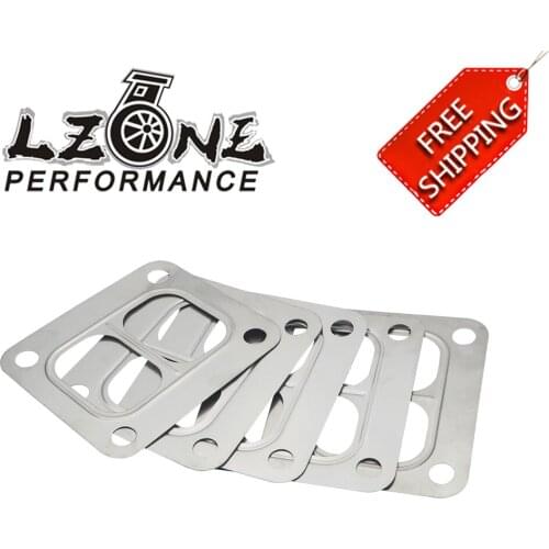 FREE SHIPPING - T4 Turbo Turbine inlet divided gasket Stainless Steel304 Gasket For T04 turbo HQ turbo inlet gasket JR4805