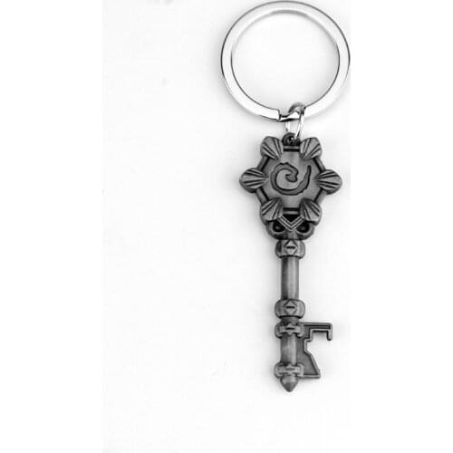 Game Hearthstone Key Keychains Vintage Bronze Heroes Of Warcraft Metal Pendant Keyring Key Chain Ring For Mens Jewelry