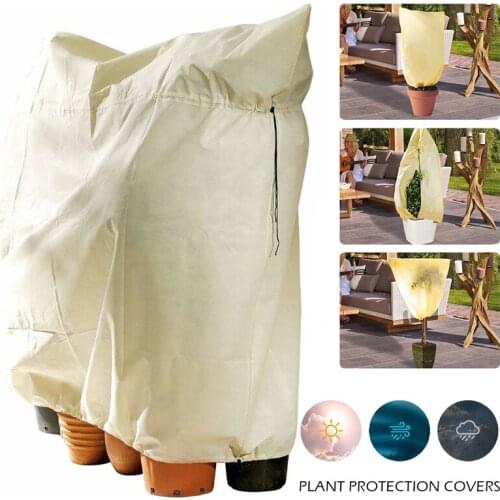 Shrub Plant Cover Protecting Bag Warm Cover Frost Tree Protection Yard Garden Winter Protection Against Shoots Crowns Protectors