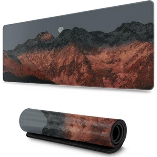 Landscape Snow Mountain Mouse Pad Gaming Mouse Pad Keyboard Desk Mat Desk Blanket Mouse Pad Computer Notebook Pad