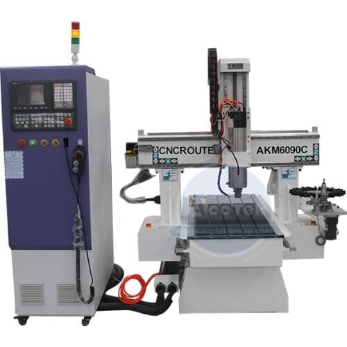Small size ATC cnc router machine 6090 cnc 12pcs automatic tool change syntec controller wood cnc milling machine