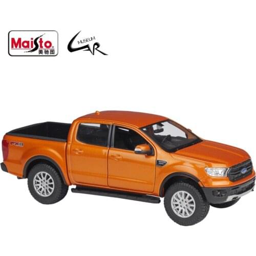 Maisto 1:27 2019 Ford Ranger Model Car Simulation Alloy Racing Metal Toy Car Children Toy Gift Collection