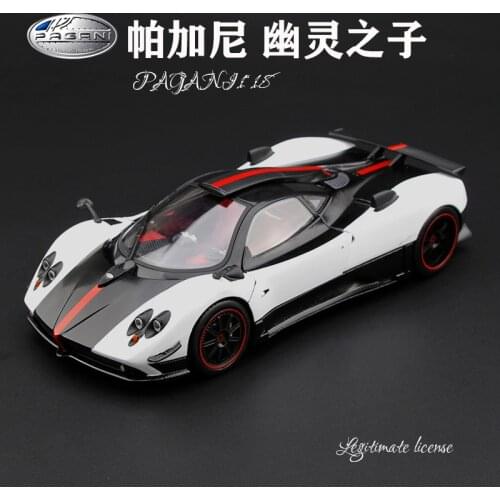 Motor max 1:18 PLATINUM zonda cinque PAGANI Huayra Simulation die-casting treasure alloy car toy model decorations