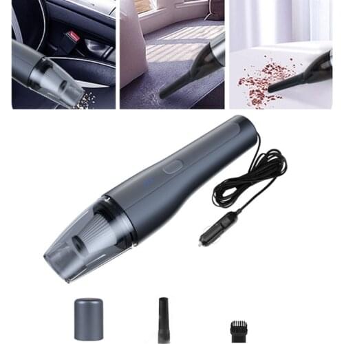 Portable Mini Vacuum Cleaner,6000PA Strong Suction-Handheld Vacuum 120W High Power Automotive Vacuum for Car Cleaning