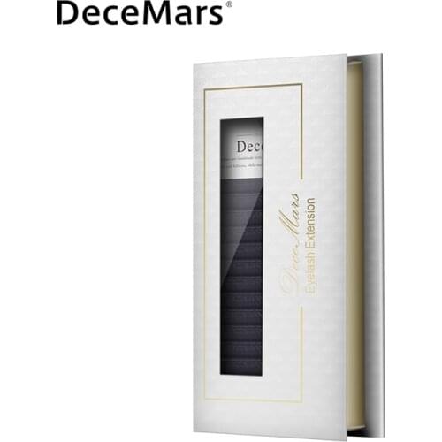 DeceMars Black YY Eyelash Extension 12 Lines One Tray