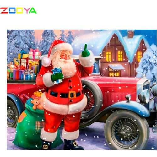 Christmas Home Decoration 5D Diamond Painting Full Square Diamond Embroidery Full Set Diamond Mosaic Rhinestone Pictures CH023