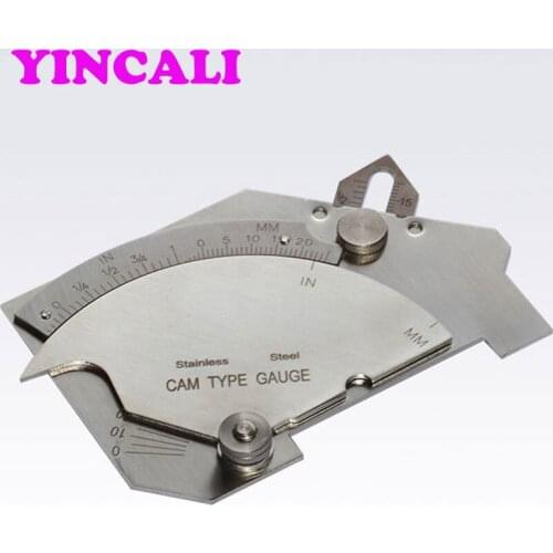 10 PCS/LOT High Quality Cam Weld Gauge MG-8 bridge Cam Type Gauge Stainless Steel Welder Inspection Welding Master Gage