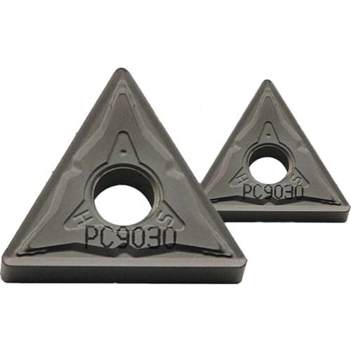 100% TNMG TNMG160404 PC9030 TNMG160408 TNMG160412 TNMG220408 Carbide Insert Blades Used For Stainless Steel Material Processing