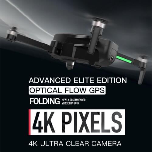 2019 X193 4K Drone With HD 4K Ultra Camera 5G WIFI Foldable Drone Long Flying Time FPV GPS Helicopter Professional Brushless