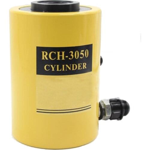30T Hollow Hydraulic Jack Cylinder Multi-use Manual Oil Pressure Hydraulic Lifting and Maintenance Tools RCH-3050