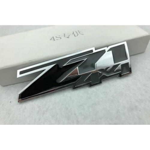3D Black Auto Stickers Z71 4X4 Badge Emblem Decals Motorcycle Modified Car Accessories