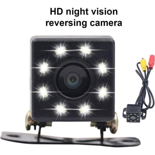 70% Dropshipping!!Car Reverse Camera Video Recorder 8 LEDs Night Vision Rear View Light Auto Parts