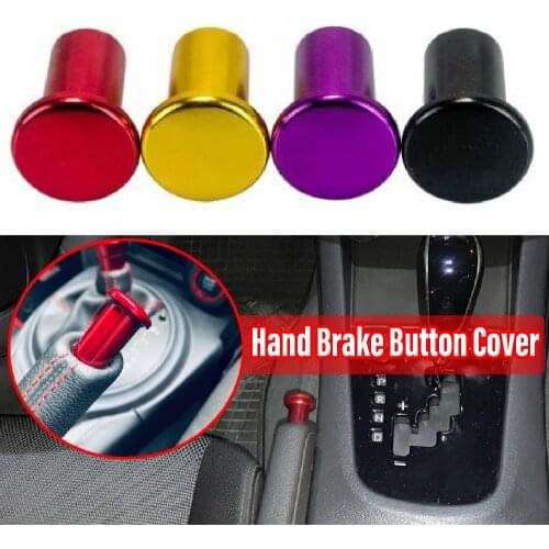 Black Gold Purple Red Aluminum Handle Drift Hand Brake Cap Emergency Release Cover Button For Toyota GT86 Scion FRS Subaru BRZ