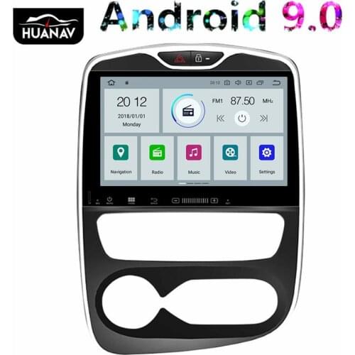 Android 9.0 No Car DVD Player GPS navigation For Renault Clio 2013-2018 Car radio player multimedia 1din head unit tape recorder