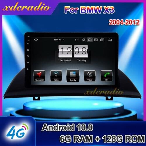 Xdcradio 9" Android 10.0 For BMW X3 E83 Car Radio Automotivo Car DVD Multimedia Player Auto GPS Navigation 4G 6+128G 2004 - 2012