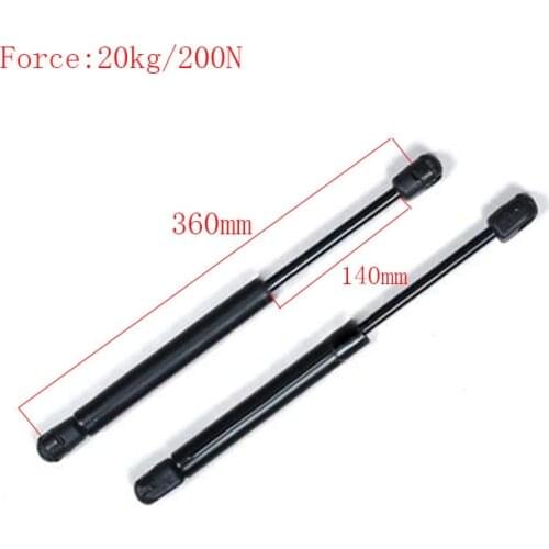 Free shipping 360mm central distance, 140 mm stroke, pneumatic Auto Gas Spring for car , Lift Prop Gas Spring Damper