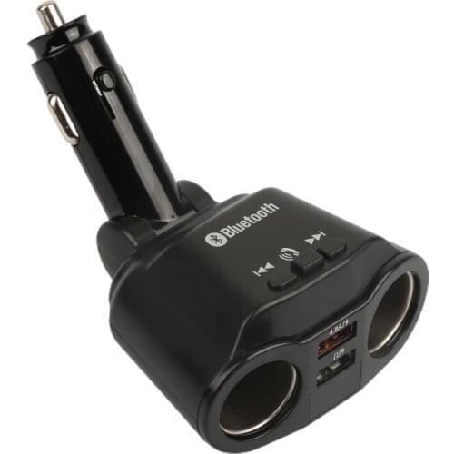 Bluetooth 5.0 Wireless Car FM Transmitter Radio Amplifier MP3 Decoder Board Bluetooth Adapter Hands-Free Calling 2 USB