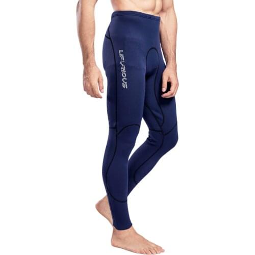 Mens Wetsuit Pants 1.5mm Neoprene Diving Snorkel Scuba Surf Trousers Pants for Diving Kiteboarding Wakeboarding Kayaking