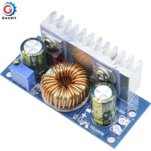 DC-DC Boost Converter Board 4.5V-32V to 5-42V 6A Step Up Adjustable Power Supply Module Non-isolated Short Circuit Protection