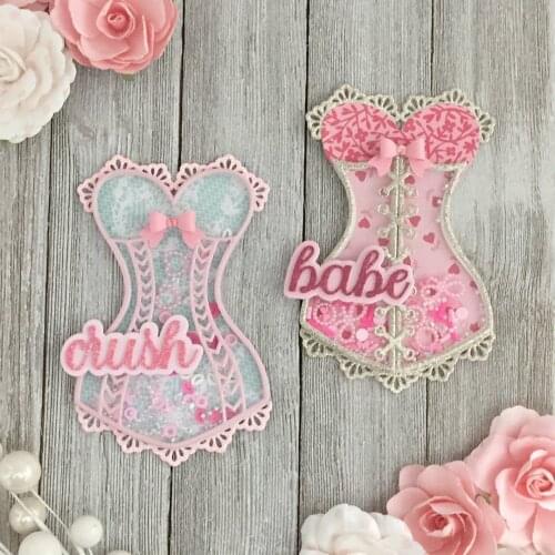 KLJUYP Small Size Corset Metal Cutting Dies Scrapbook Paper Craft Decoration dies scrapbooking