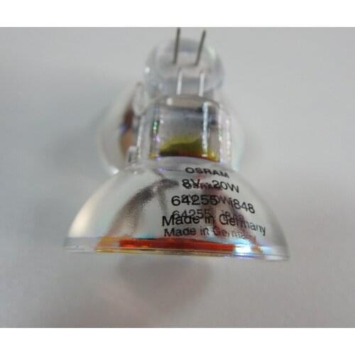 For 5PSC OSRAM 64255 8V 20W Germany Projection Lamp,8V20W G4 Halogen Bulb,Microscope Microplate Reader