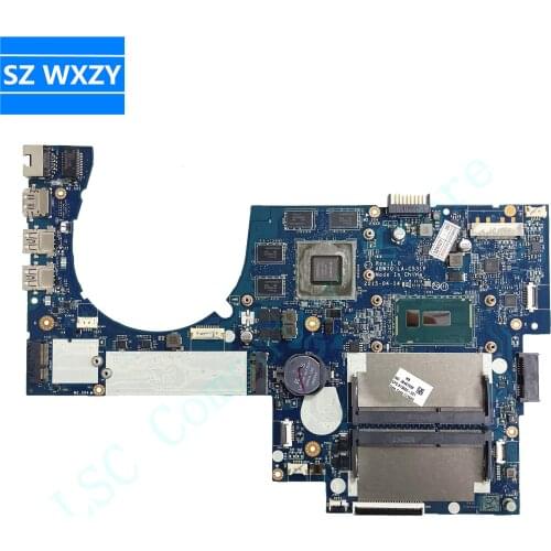 For HP Envy 17T-N M7-N Laptop Motherboard With i7-5500U GTX 950M 4G GPU 813682-601 813682-001 ABW70 LA-C531P DDR3L 100% Tested