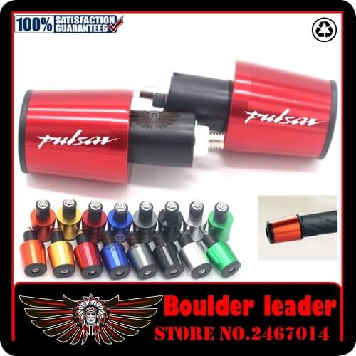 Motorcycle Accessories 7/8'' 22MM Handlebar Grips Handle Bar Cap End Plugs For Bajaj Pulsar 200 NS/200 RS/200 AS