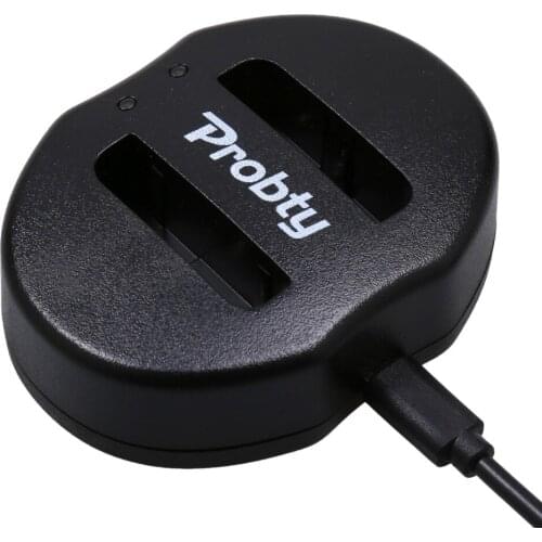 PROBTY NP-BG1 NP BG1 Battery USB Dual Charger for Sony DSC-W35 DSC-W40 DSC-W50 DSC-W50B W3 W50 W55 W70 W80 W90 W100 W120 Camera