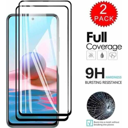10PCS Full Cover For Xiaomi Redmi Note 10 Pro Case Protective Glass For Xiomi Redme Note 10 Pro 10s 9T 9S 9 Pro Note10 Film