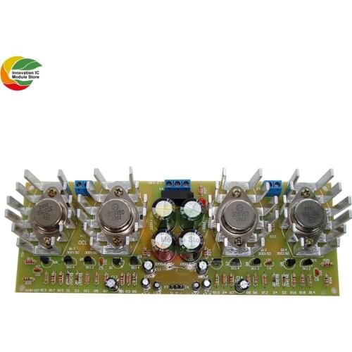 High Power OCL Amplifier Board Module 2 Channel 100W*2 100W+100W Stereo Audio Board Electronics Electric Experiment DIY Kits