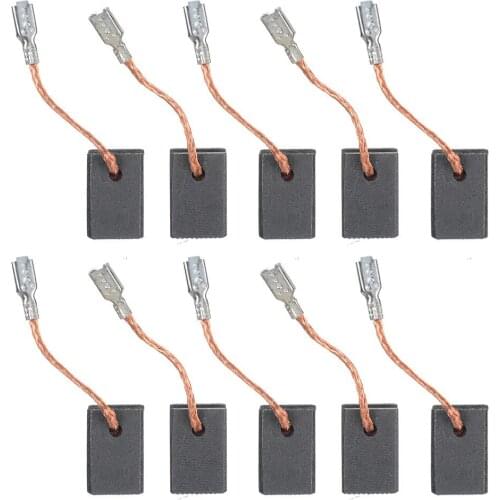 10pcs Power Tool Carbon Brushes 5x10x17mm For Bosch GWS14150 Angle Grinde Graphite Brush Replacement