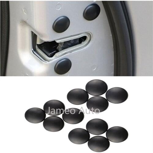 12pcs/Set Car Door Lock Screw Protector Cover Accessories for Mitsubishi Outlander ASX Lancer EX L200 Mirage Pajero Galant