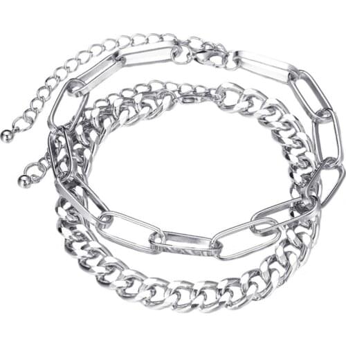 2 Set Ankle Bracelet Foot Chain Creative Ankle Bracelet Thicken Foot Decor Chain