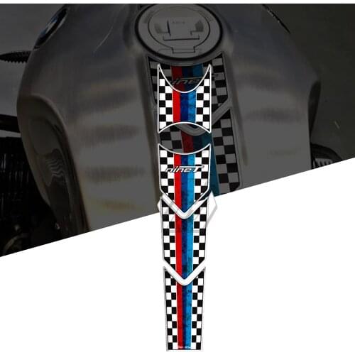 3D Resin Motorcycle Tank Pad Protector Case for BMW R9T R Nine T 2014-2018