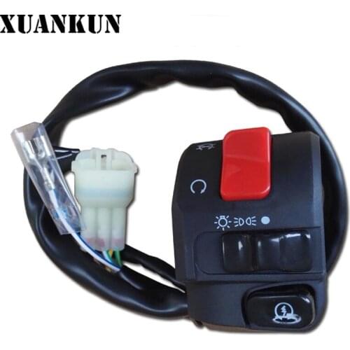 XUANKUN Motorcycle Accessories Right Hand Switch CF125-3 Igniter Headlight CFMOTO