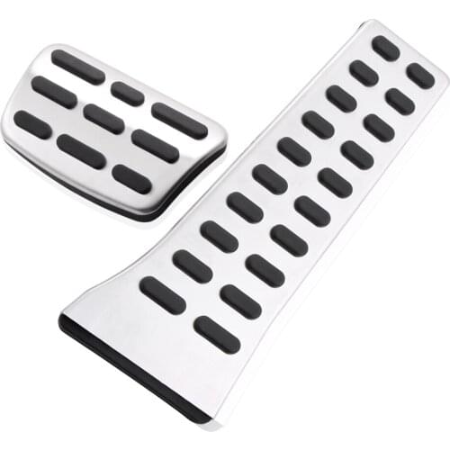 Stainless steel Car Clutch Gas Brake pedals Cover for KIA Sportage QL 2016 2017 for Hyundai Sonata i40 Tucson Sonata Fe