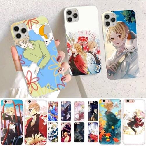 YNDFCNB Natsume Yuujinchou Japanese anime Phone Case for iPhone 11 12 pro XS MAX 8 7 6 6S Plus X 5S SE 2020 XR case