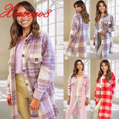 FMZXG Women's Plaid Shirts