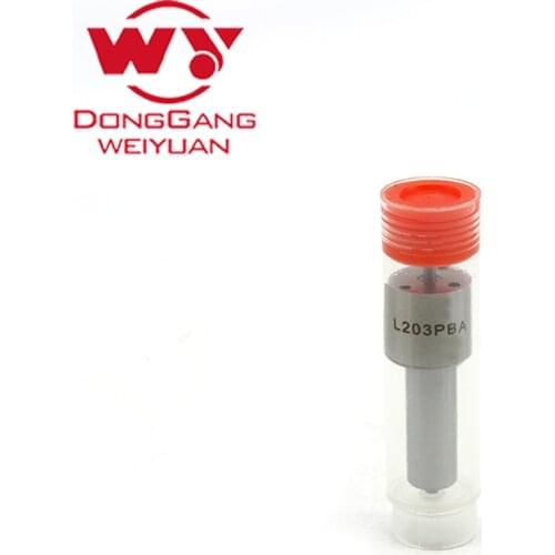 6pcs/lot Common rail nozzle L203PBA for Delphi injector, fuel spray nozzle l203pba diesel engine with good quality