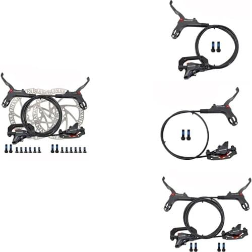 AKANTOR AK 900 Hydraulic Brake Lever Front 800/ Rear 1450 Mm For Mountain MTB Bicycle Disc Brake Clamp