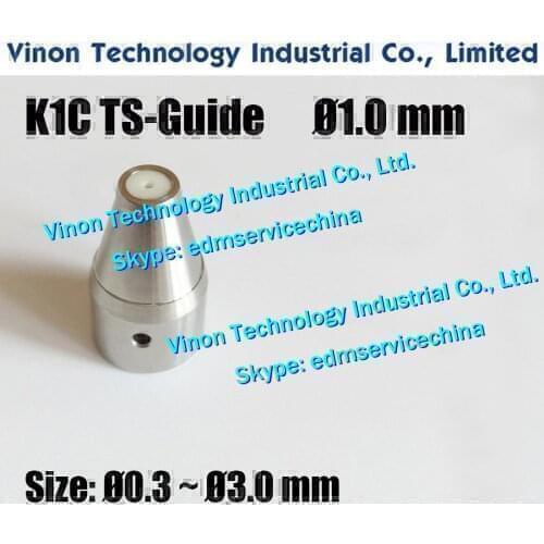 K1CN TS Guide d=0.5mm Stainless Steel Case+Ceramic Insert F140D (D14x24H) edm Drill Guide for K1CN K1CS Small Hole EDM TS-guide