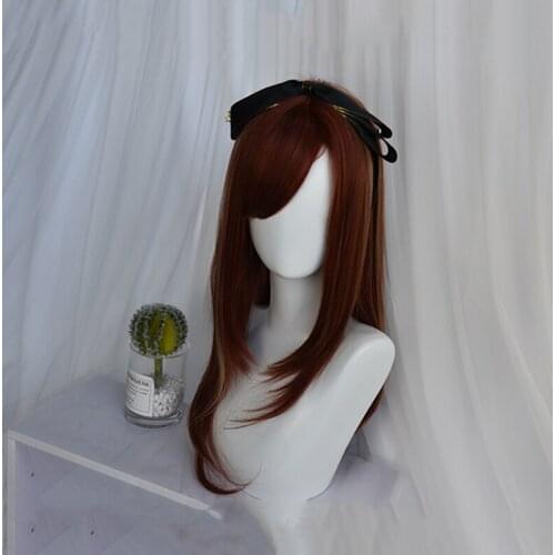 Beautiful Long Straight women Hair Cosplay Wig Synthetic wig Lolita Cosplay Hair Unique Fashion Girl Lolita Wig Cute Hair Party