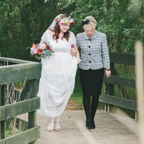 2018 Plus Lace Bohemian abendkleider A Line Open Back cap sleeve robe de mariee vestido de noiva bridal gown bridesmaid dresses