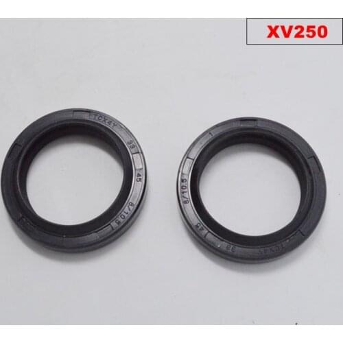 Free shipping for Yamaha motorcycle parts 250cc oil seal XV250 front shock absorber oil seal QJ250H Virago 250 sealant 33*45*8