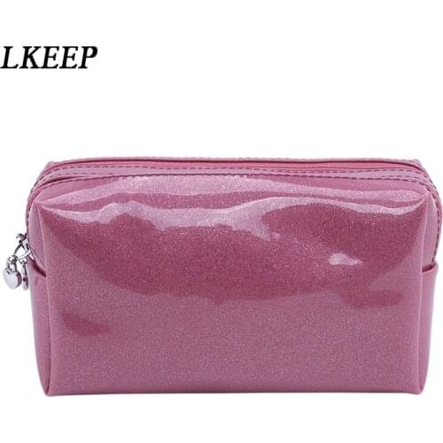Fashion Waterproof Laser Cosmetic Bags Women Make Up Bag PVC Pouch Wash Toiletry Bag Travel Organizer Case