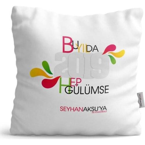 Tailor-made This Year All Gülümse Satin Pillow